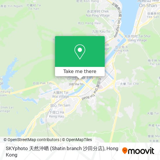 SKYphoto 天然沖晒 (Shatin branch 沙田分店) map