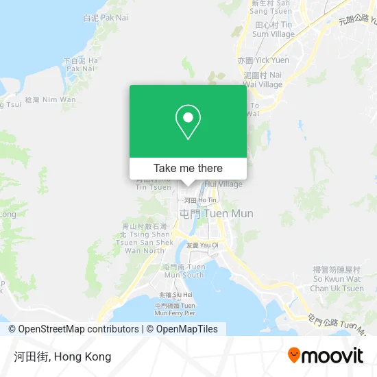 河田街 map