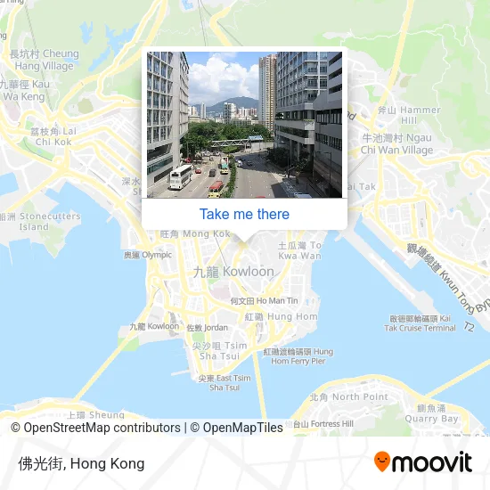 佛光街 map