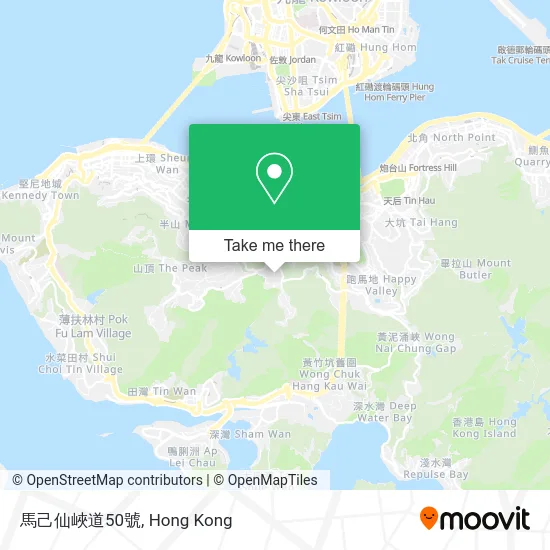 馬己仙峽道50號 map