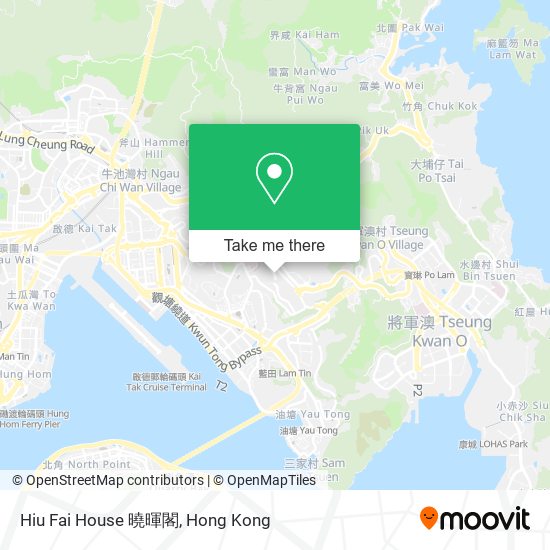 Hiu Fai House 曉暉閣 map