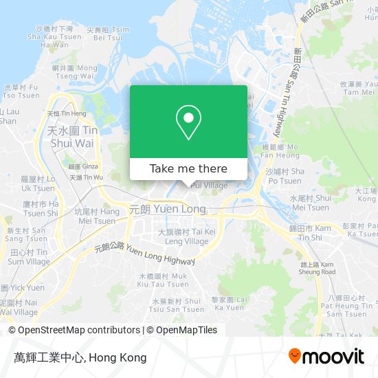 萬輝工業中心地圖