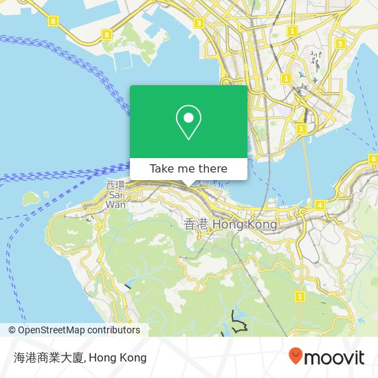 海港商業大廈 map