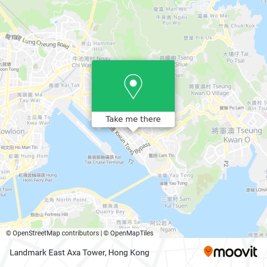 Landmark East Axa Tower map