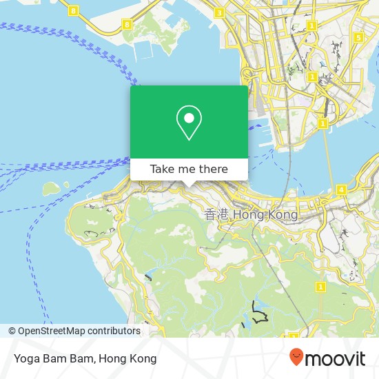 Yoga Bam Bam map