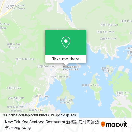New Tak Kee Seafood Restaurant 新德記漁村海鮮酒家 map