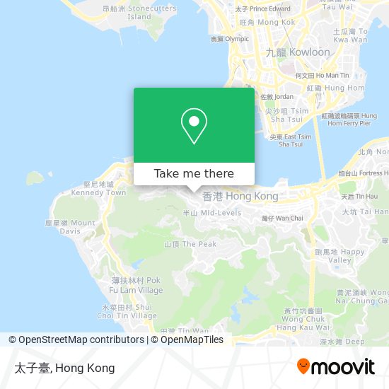 太子臺 map