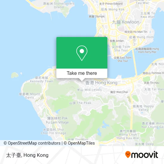太子臺 map