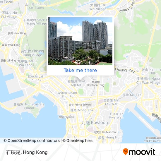 石硤尾 map