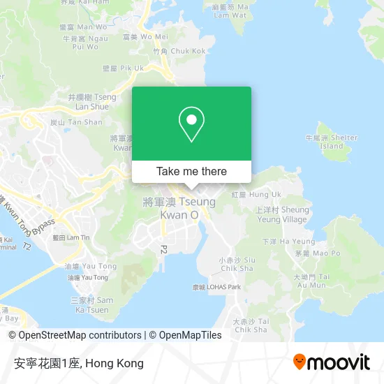 安寧花園1座 map