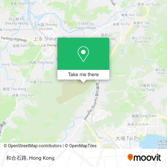 和合石路地圖