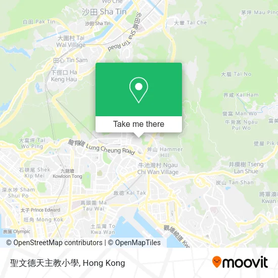 聖文德天主教小學 map