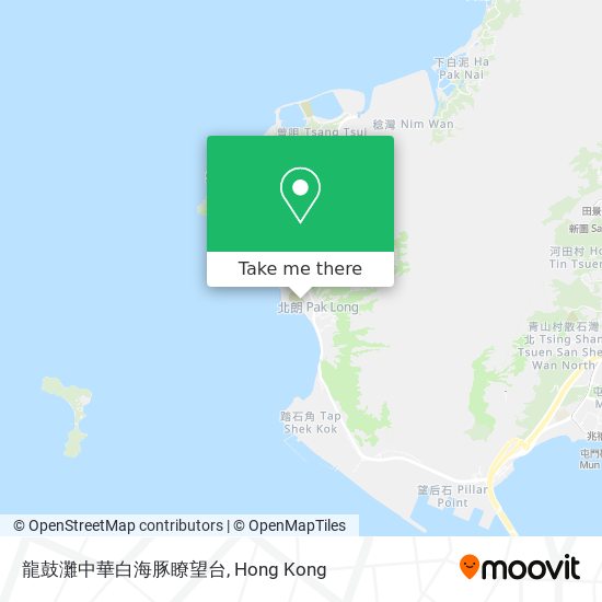 龍鼓灘中華白海豚瞭望台 map