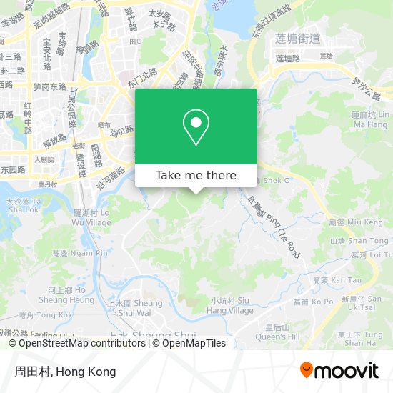 周田村地圖
