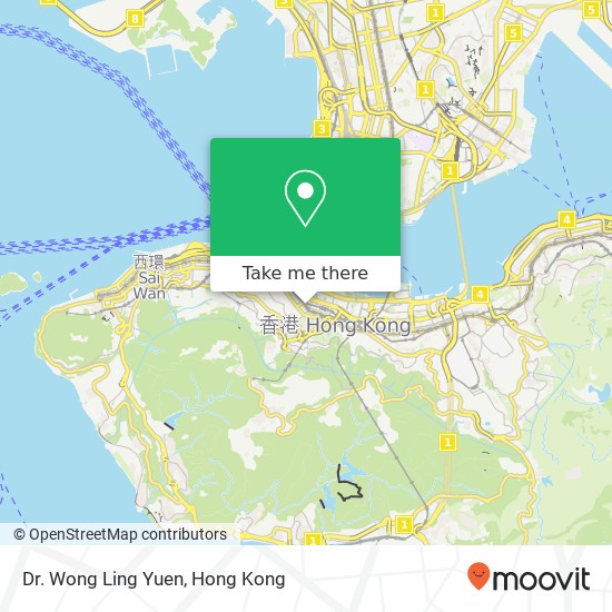 Dr. Wong Ling Yuen map