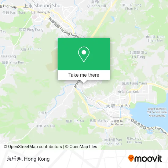 康乐园地圖