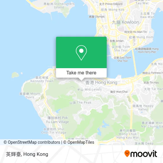 英輝臺地圖