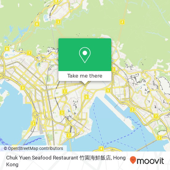 Chuk Yuen Seafood Restaurant 竹園海鮮飯店 map