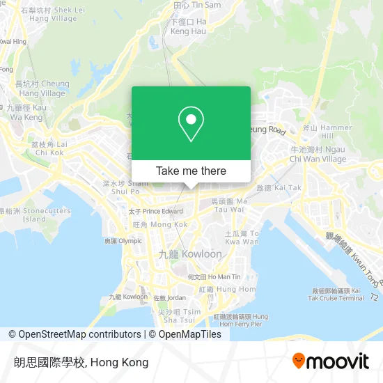 朗思國際學校 map