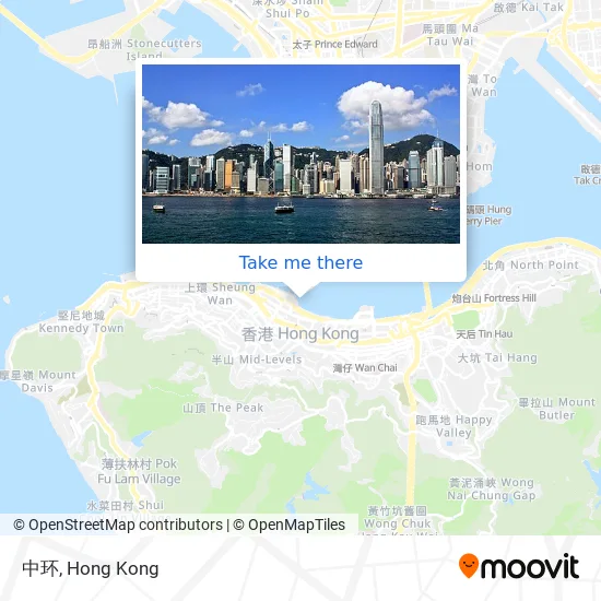 中环 map