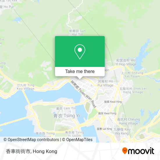 香車街街市 map
