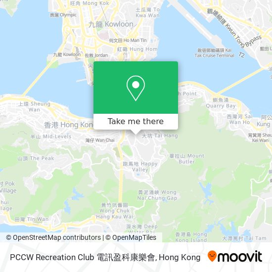 PCCW Recreation Club 電訊盈科康樂會 map