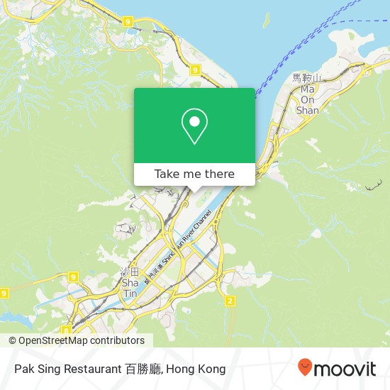 Pak Sing Restaurant 百勝廳 map