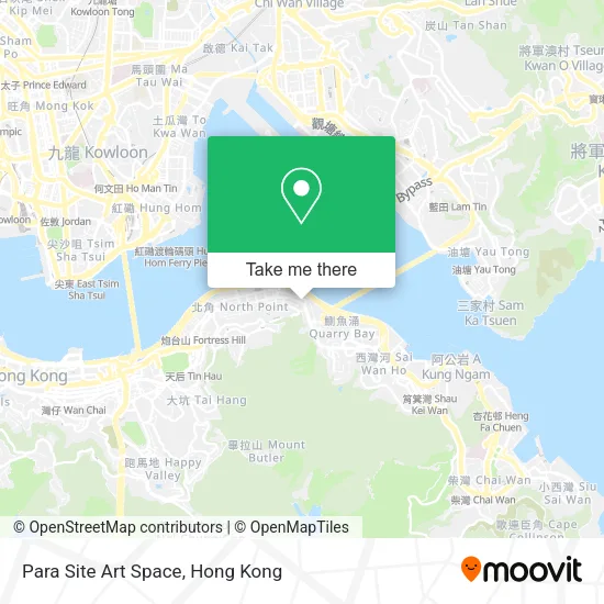 Para Site Art Space地圖