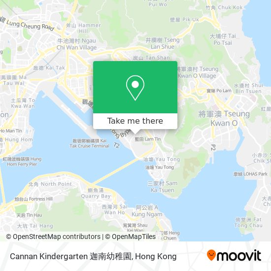 Cannan Kindergarten 迦南幼稚園 map