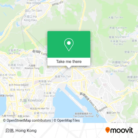 启德 map