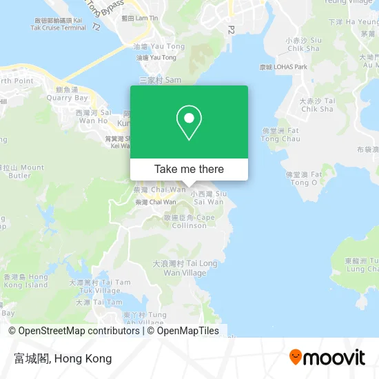 富城閣 map