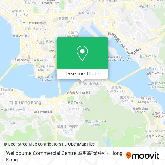 Wellbourne Commercial Centre 威邦商業中心 map