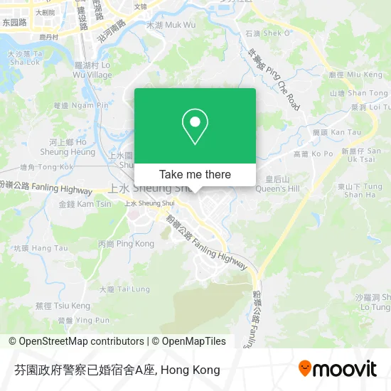 芬園政府警察已婚宿舍A座 map