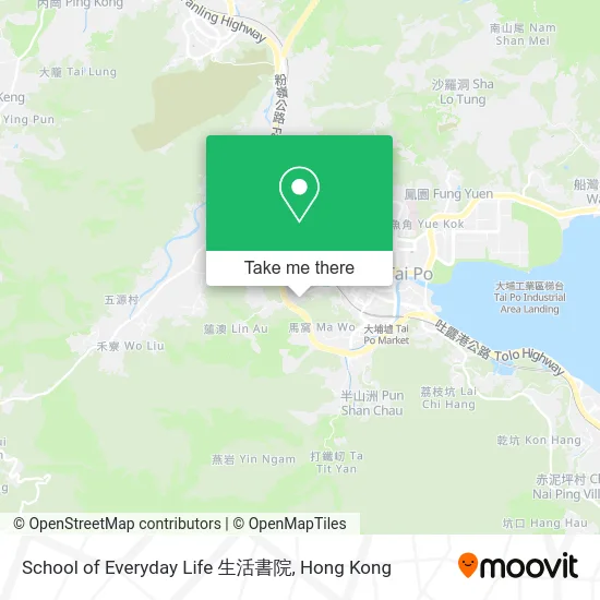 School of Everyday Life 生活書院 map