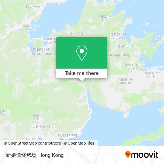 新娘潭烧烤场 map