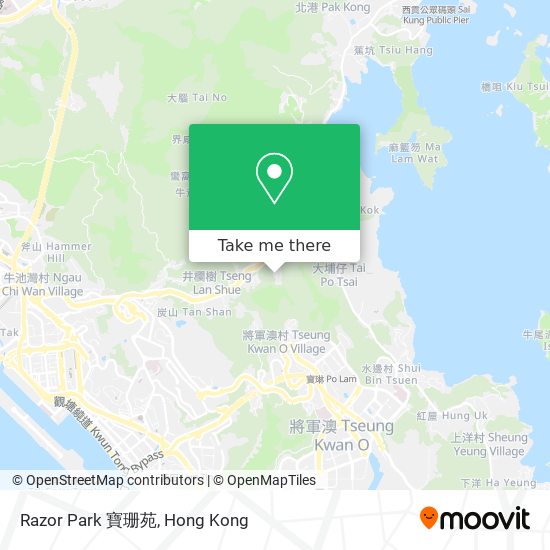 Razor Park 寶珊苑地圖