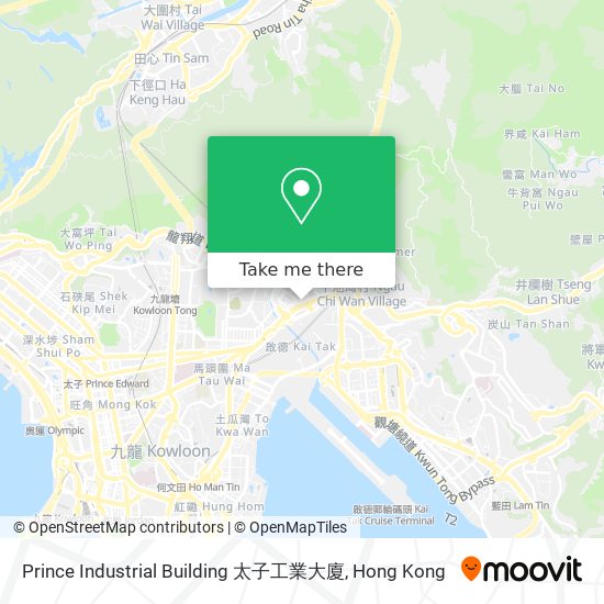 Prince Industrial Building 太子工業大廈 map