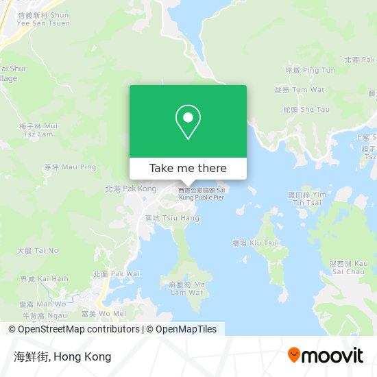 海鮮街 map