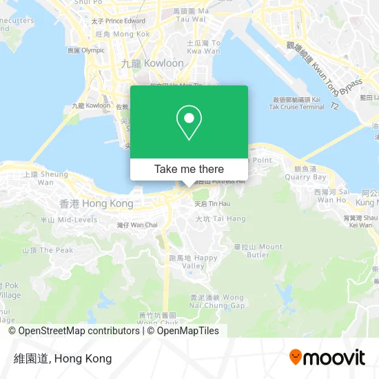 維園道地圖