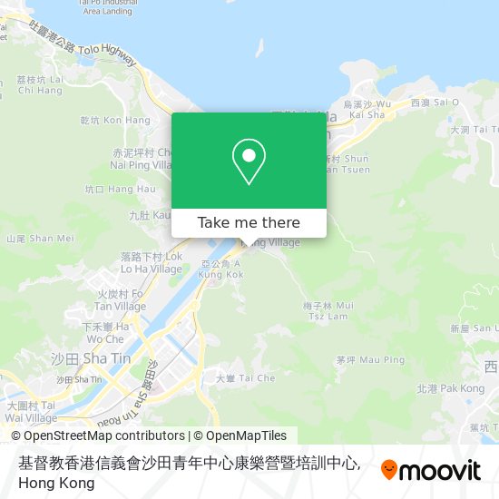 基督教香港信義會沙田青年中心康樂營暨培訓中心 map