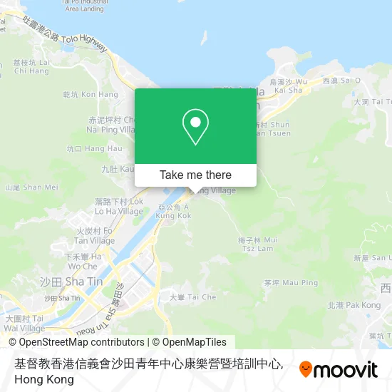 基督教香港信義會沙田青年中心康樂營暨培訓中心 map
