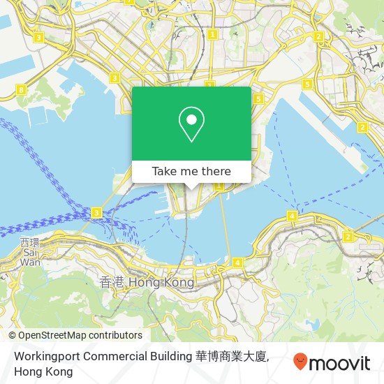 Workingport Commercial Building 華博商業大廈 map