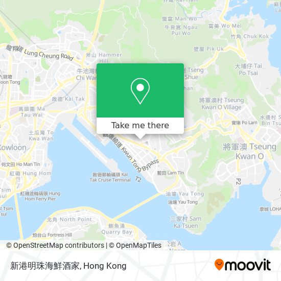 新港明珠海鮮酒家 map