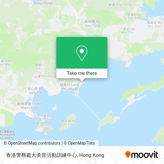 香港警務處大美督活動訓練中心地圖