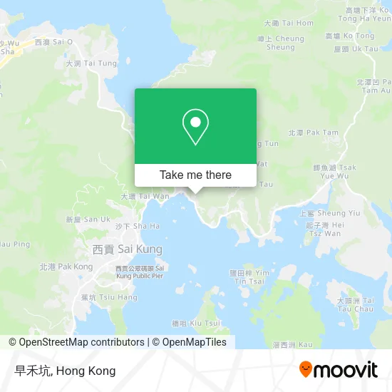 早禾坑 map