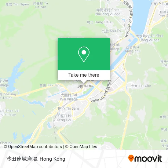 沙田連城廣場地圖