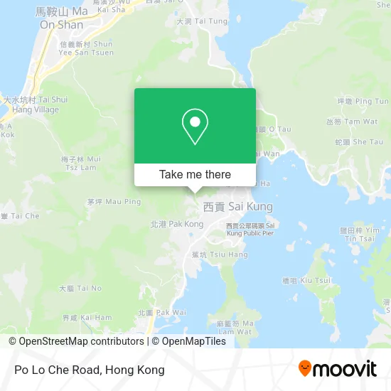 Po Lo Che Road地圖