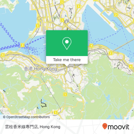 雲桂香米線專門店 map