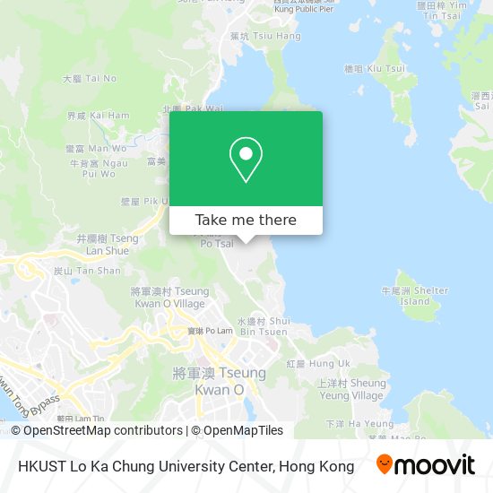 HKUST Lo Ka Chung University Center地圖