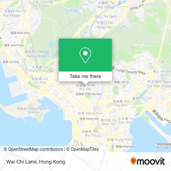 Wai Chi Lane map